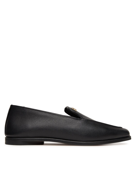 Tommy Hilfiger Tommy Hilfiger Lords Th Leather Loafer FW0FW09319 Negru