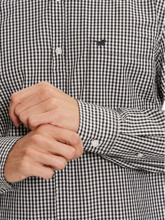 Mustang Mustang Camicia Chester 1015613 Blu Regular Fit