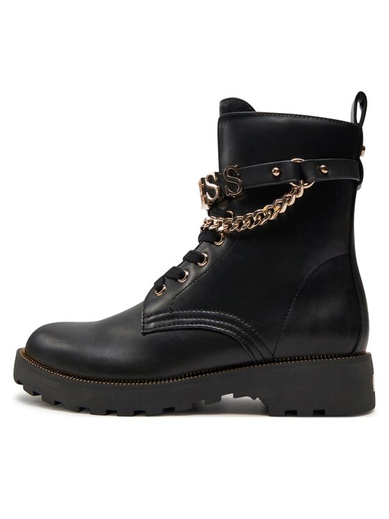 Guess Guess Schnürschuhe FLNNA3 ELE10 Schwarz