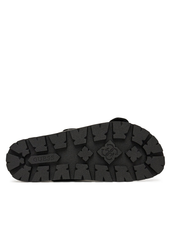 Guess Guess Şlapi FLTFST LEA03 Negru