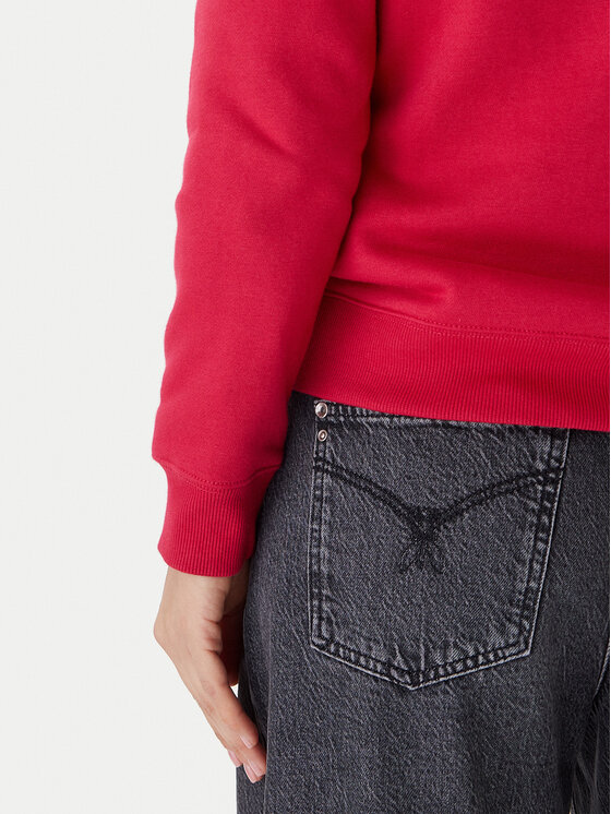 Tommy Jeans Tommy Jeans Суитшърт Flag DW0DW19959 Розов Regular Fit