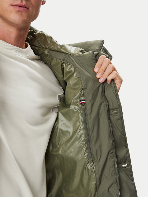 Tommy Jeans Tommy Jeans Μπουφάν χειμωνιάτικο DM0DM23730 Πράσινο Relaxed Fit