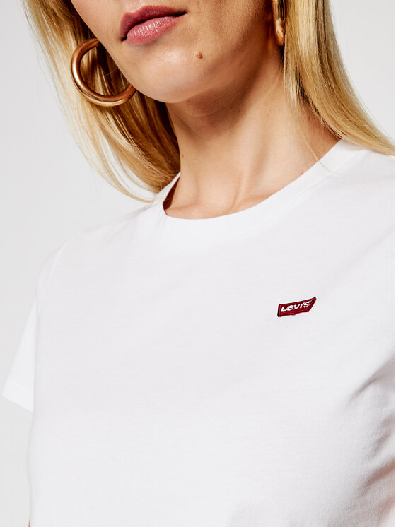 Levi's® Levi's® T-Shirt Perfect Tee 39185-0006 Biały Regular Fit