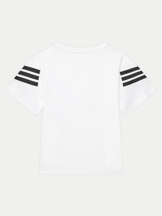 adidas adidas Футболка Future Icons 3-Stripes JN8088 Білий Loose Fit