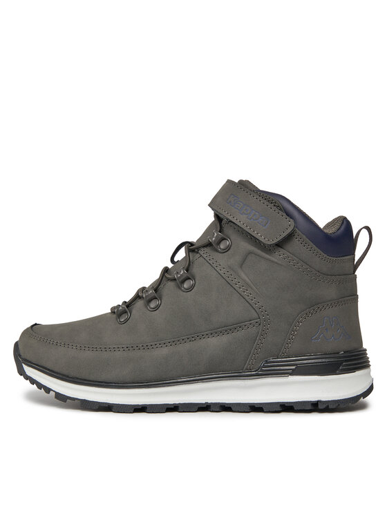 Kappa Kappa Schnürschuhe Logo Astos Md Ev Kid 371B8CW Grau