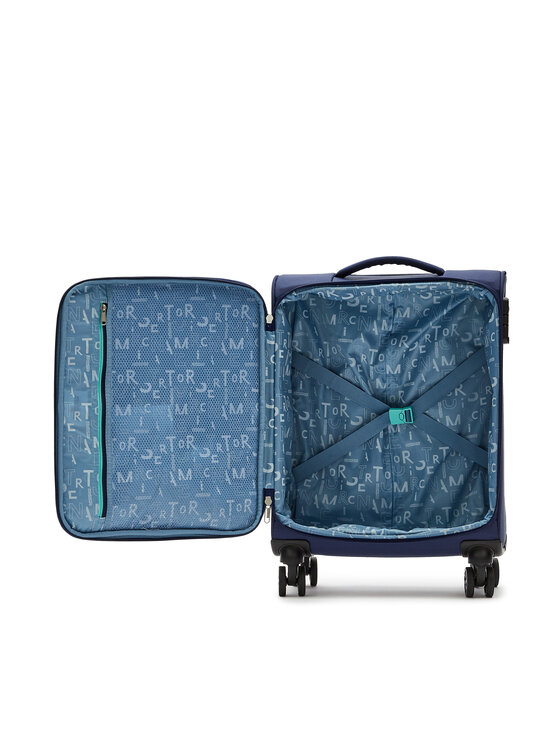 American Tourister American Tourister Walizka kabinowa Sea Seeker 146674-6636-1CNU Granatowy