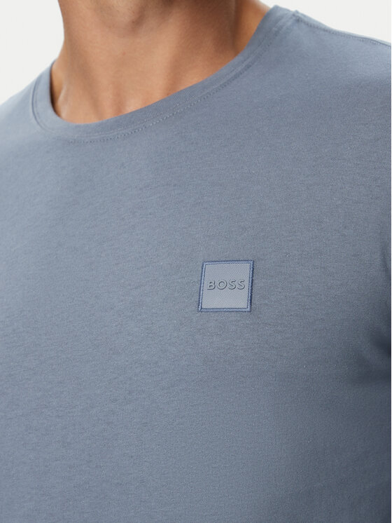 BOSS BOSS Longsleeve Tacs 50512111 Голубий Regular Fit