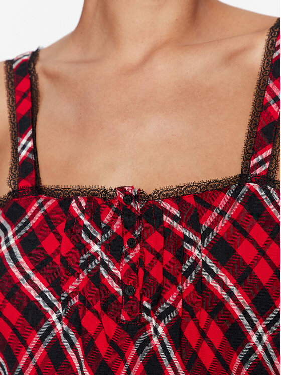 LAUREN RALPH LAUREN Lauren Ralph Lauren Nočná košeľa ILN22282 Červená Regular Fit