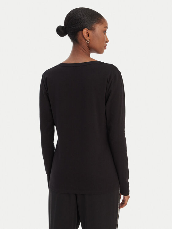 Liu Jo Sport Liu Jo Sport Blúz TA6053 JS003 Fekete Regular Fit