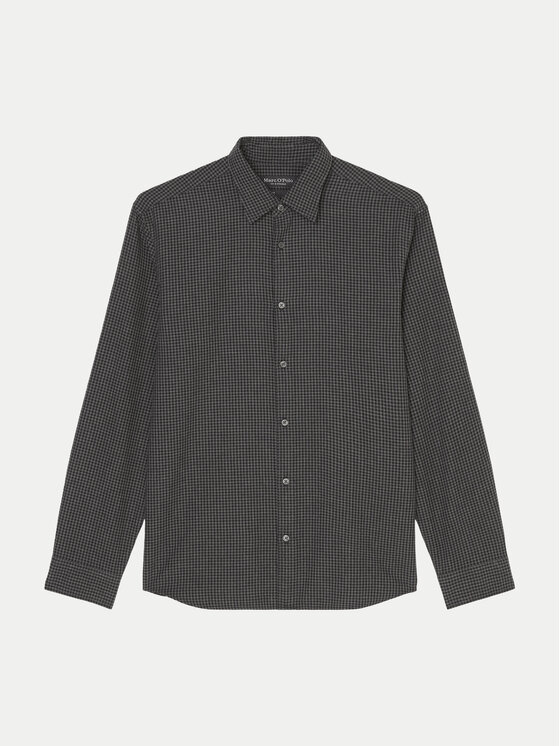 Marc O'Polo Marc O'Polo Košile M29 7326 42118 Šedá Regular Fit