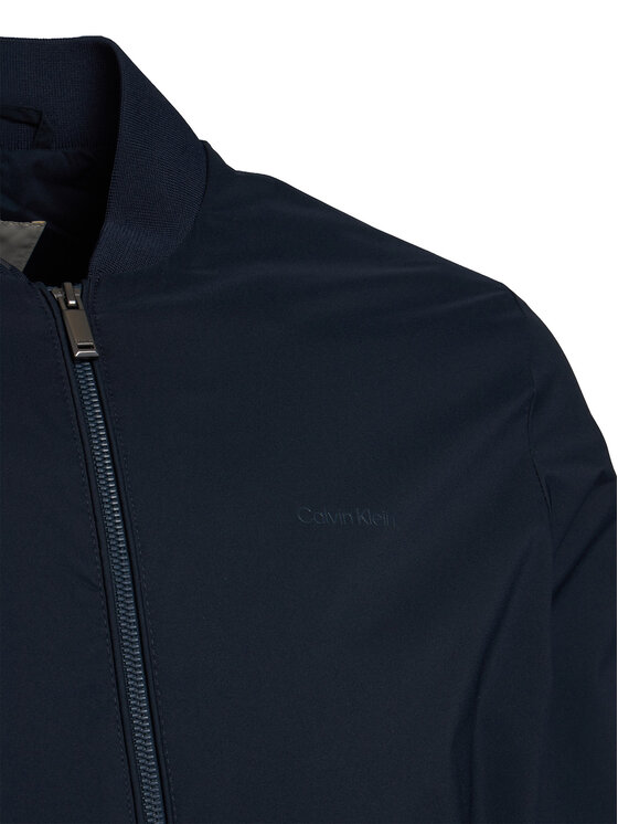 Calvin Klein Calvin Klein Bomber stila jaka LV040FM512 Tumši zils Regular Fit