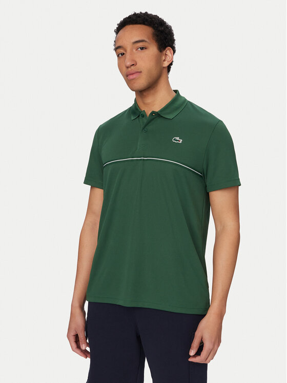 Lacoste Tricou polo DH0171 Verde Regular Fit