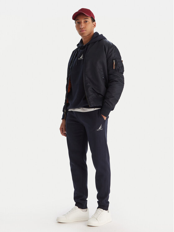 Nautica Nautica Pantaloni trening N1T04063 Bleumarin Regular Fit