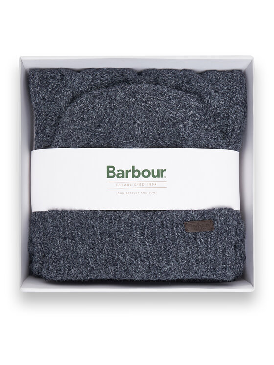Barbour Barbour Набір Шарф і Шапка Jesmond MGS0096NY91 Cиній