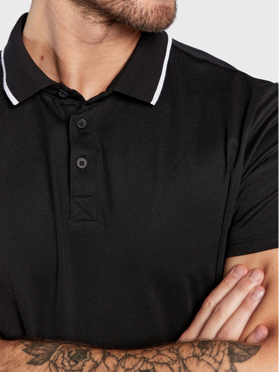 Polo M2YP25 KARS0 Nero Slim Fit
