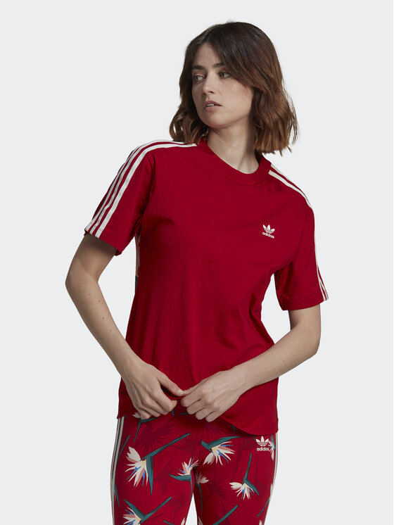 adidas adidas Tricou THEBE MAGUGU HK5209 Roșu Regular Fit