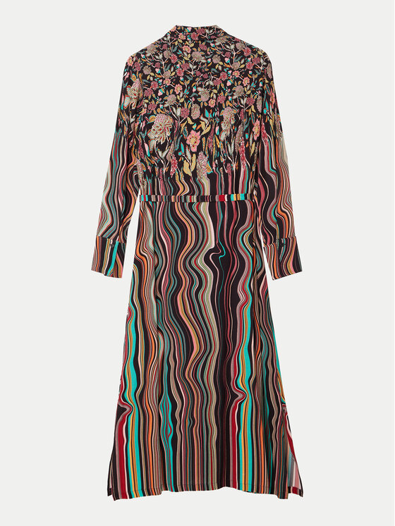 Desigual Desigual Rochie tip cămașă Charlotte 24WWVW65 Colorat Regular Fit