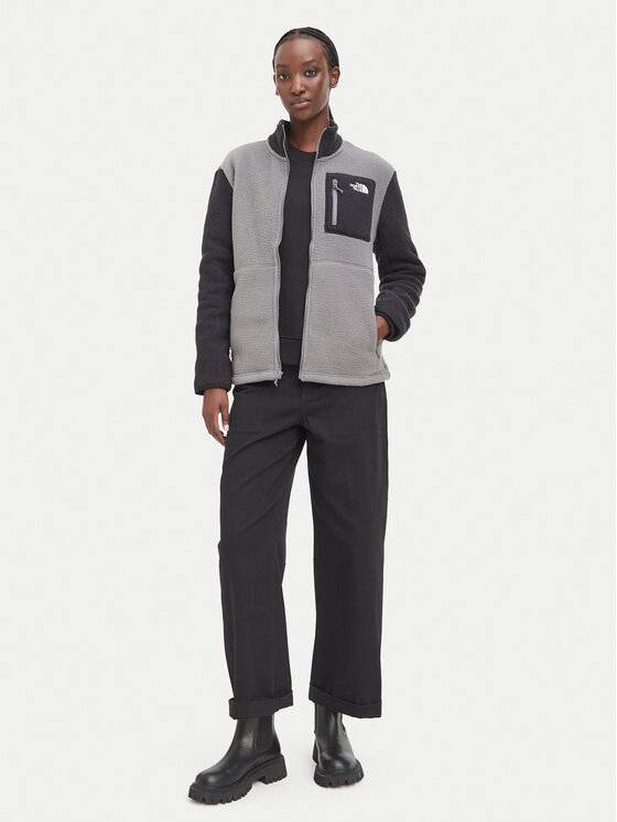 The North Face The North Face Полар Yumiori NF0A8E88 Тъмносив Regular Fit