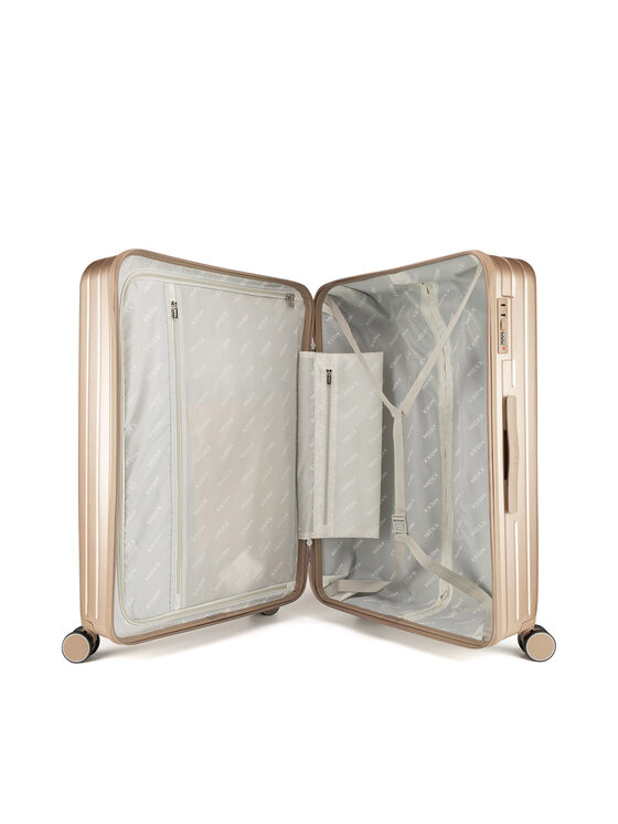 MEXX MEXX Walizka duża MEXX-L-035-07 BEIGE Beżowy