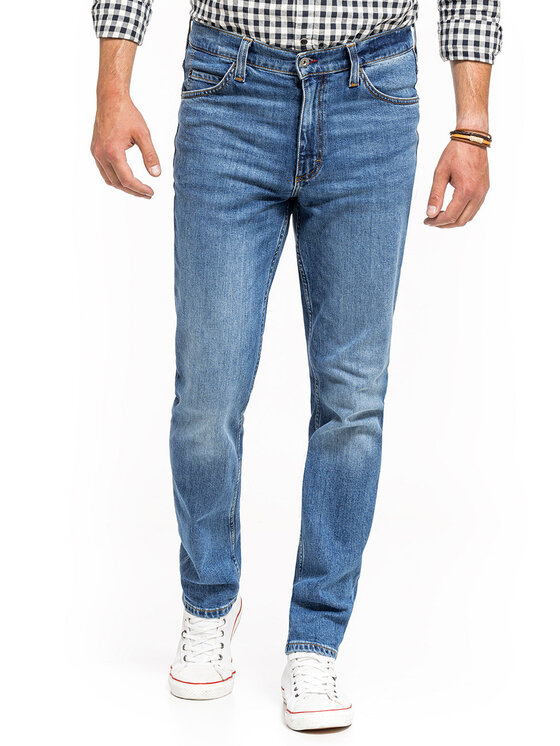 Mustang Mustang Jeansy TRAMPER TAPERED Niebieski Slim Fit