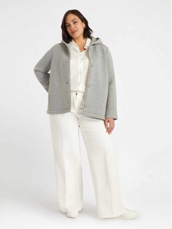 Fiorella Rubino Fiorella Rubino Cappotto 8074L000079N013 Grigio A-Line Fit