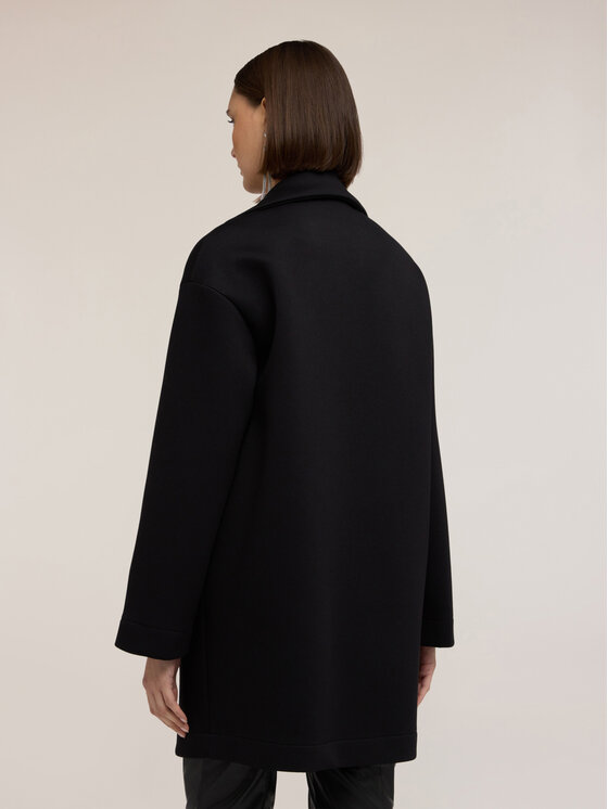 Motivi Motivi Cappotto invernale 0009W000133N033 Nero Over Fit