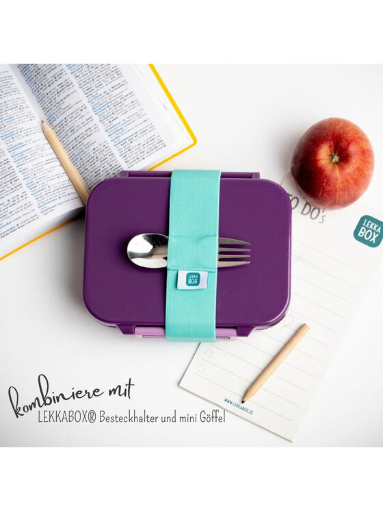 Lekkabox Lekkabox Lunchbox Classic mini Fioletowy