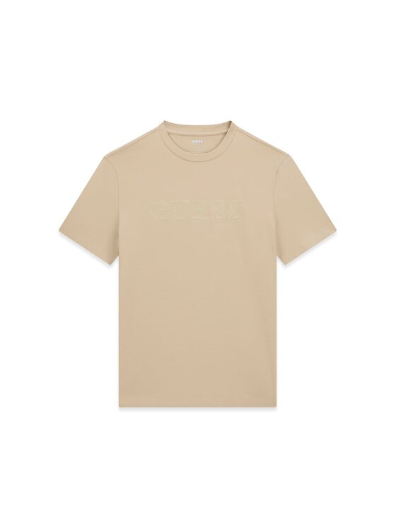 Guess Guess T-Shirt 183088 Béžová Classic Fit