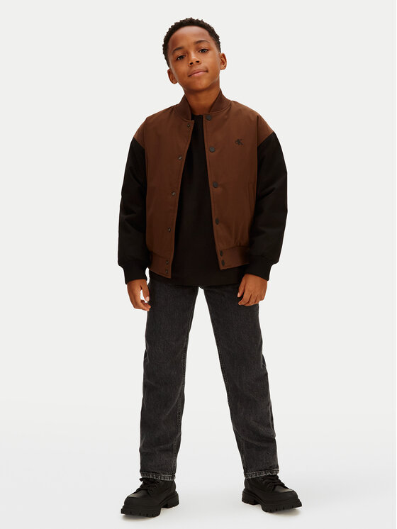 Calvin Klein Jeans Calvin Klein Jeans Džinsi IB0IB02602 Melns Straight Fit