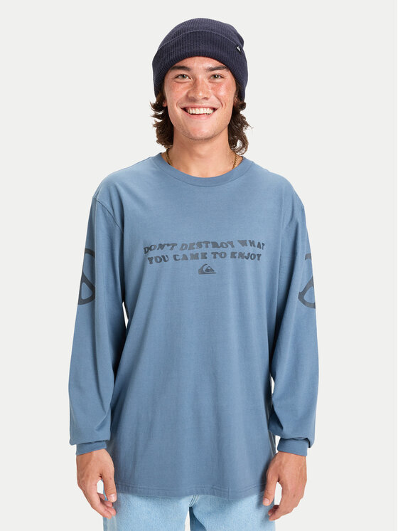 Quiksilver Quiksilver Longsleeve Ev Cold Ways EQYZT08190 Μπλε Regular Fit