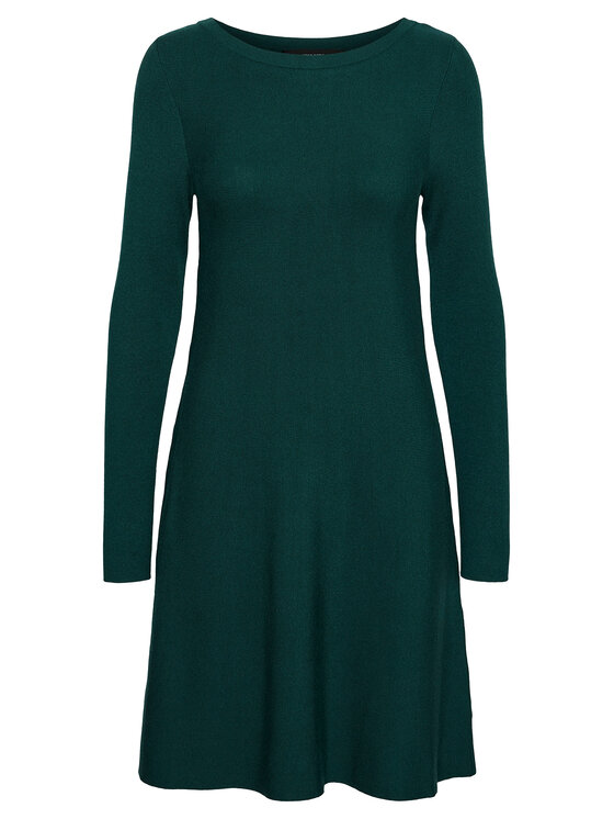Vero Moda Vero Moda Трикотажна сукня Nancy 10254807 Зелений Regular Fit