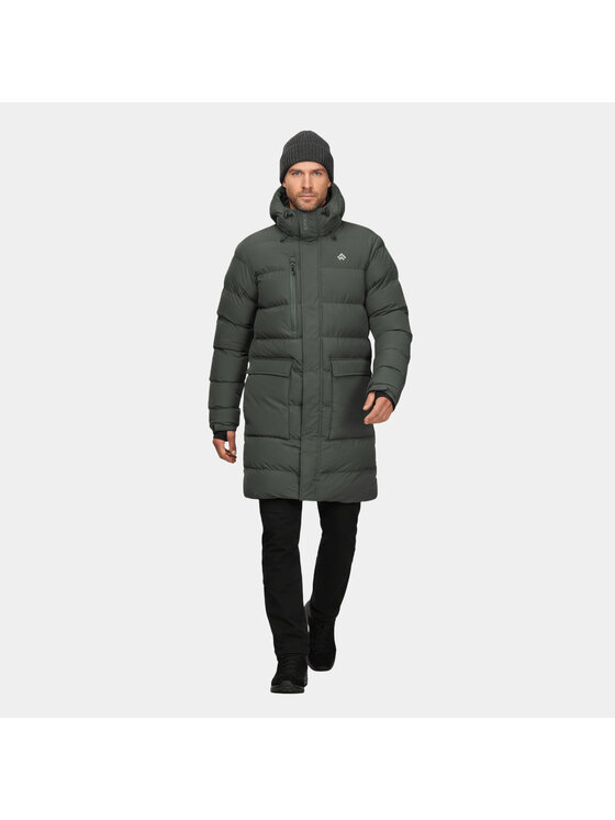 Alpinus Alpinus Płaszcz zimowy Trolltunga Zielony Regular Fit
