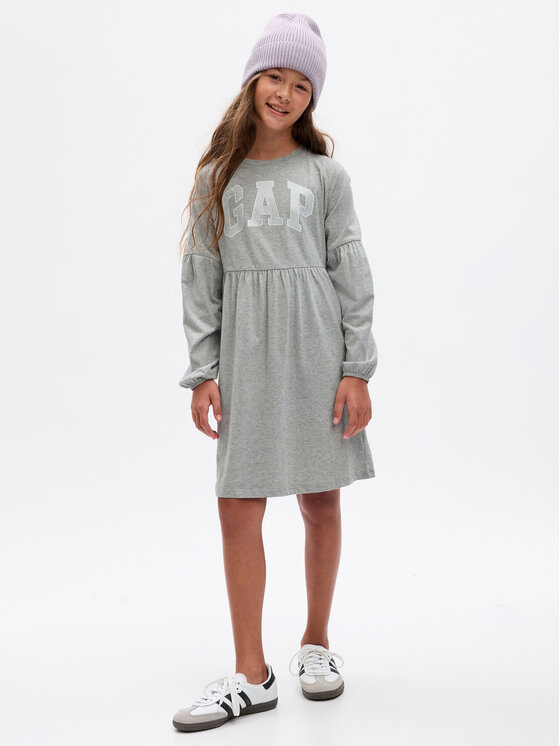 Gap Robe de jour 793146 01 Gris Regular Fit Modivo