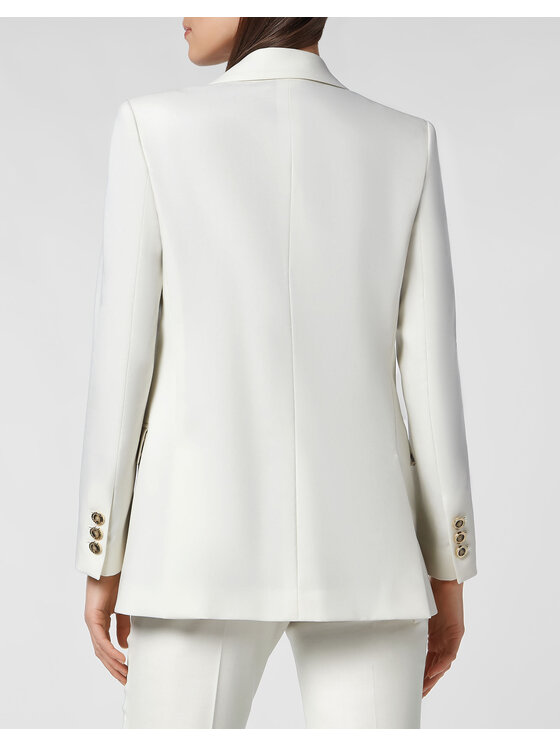 PHILIPP PLEIN PHILIPP PLEIN Giacca da abito 3251 Bianco Loose Fit