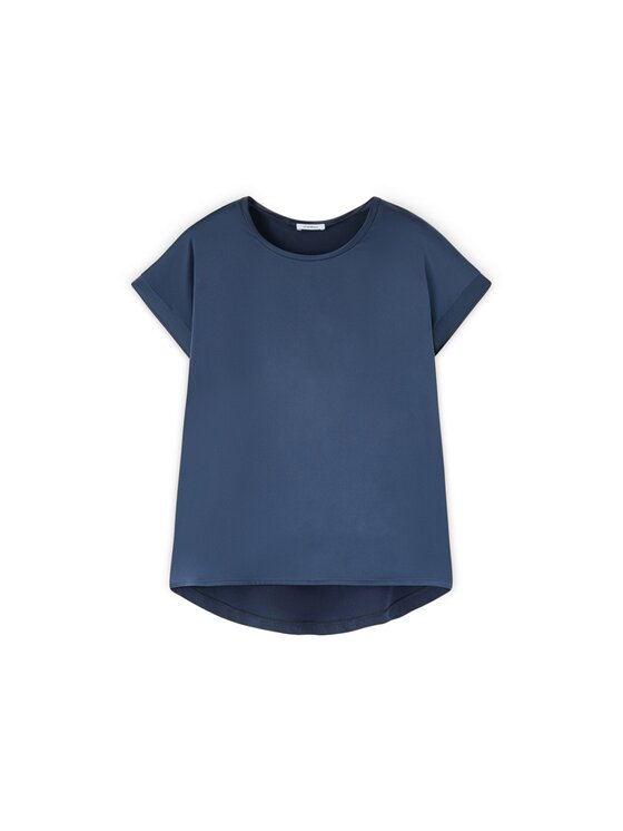 Motivi Motivi T-shirt G063W903694N034 Blu Regular Fit