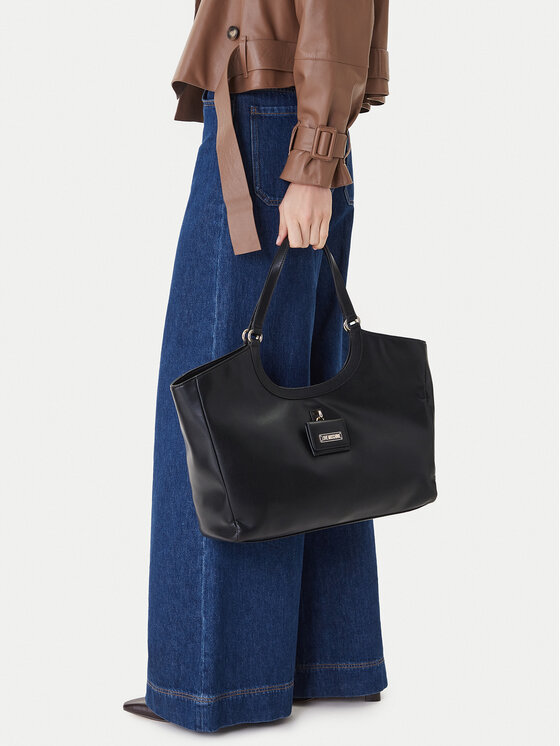 LOVE MOSCHINO LOVE MOSCHINO Дамска чанта JC4391PP0NKN0000 Черен