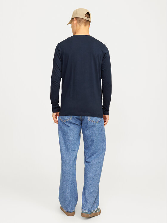 Jack&Jones Jack&Jones Hosszú ujjú Alvis 12259735 Sötétkék Standard Fit