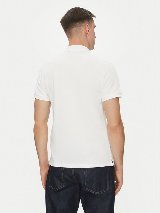 AMI PARIS AMI PARIS Поло BFUPL001.760 Білий Regular Fit