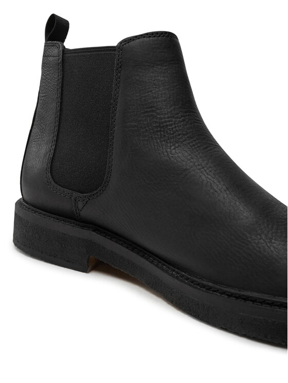 Clarks Clarks Μποτάκια με λάστιχο Clarkdale Easy 26179688 Μαύρο