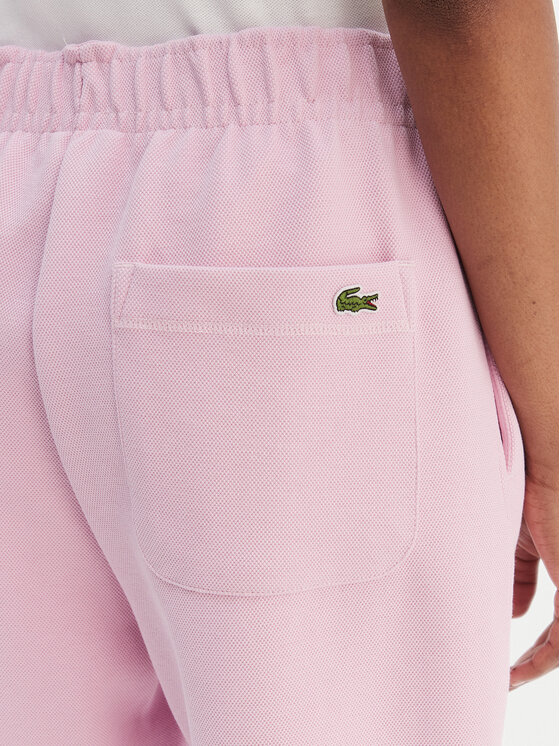 Lacoste Lacoste Teplákové nohavice XF5244 Ružová Regular Fit