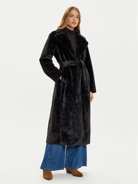 Guess Guess Télikabát Ada W4BL02 WGHM0 Fekete Regular Fit