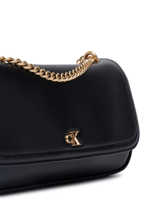 Calvin Klein Calvin Klein Torebka Ck Convertible Chain Small Bag LV04F3172G Czarny
