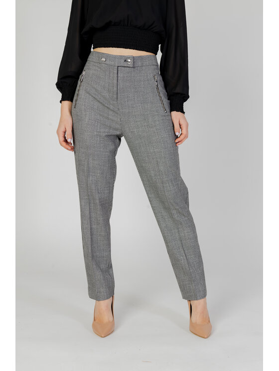 Morgan De Toi Morgan De Toi Pantaloni da donna 241-PJUNE.F Nero Cigarette Fit