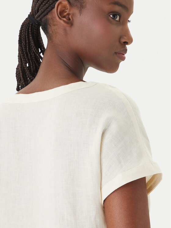 Marella Marella T-Shirt Geyser 2615111132 Εκρού Regular Fit