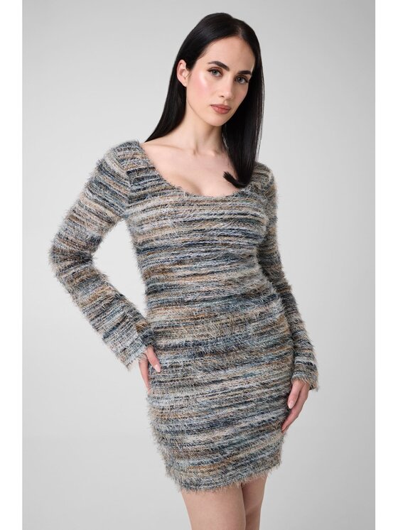 Guess Guess Každodenní šaty 184642 Zelená Classic Fit