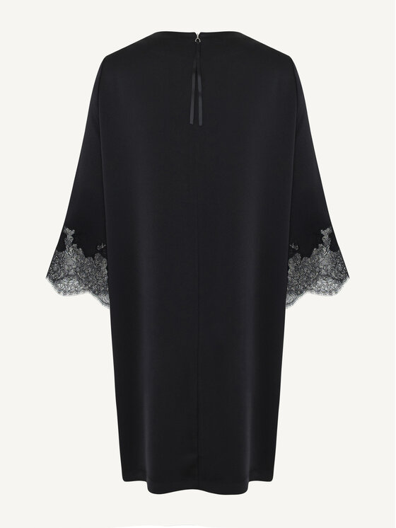 KMX KMX Sukienka koktajlowa 925680007 Czarny Flare Fit