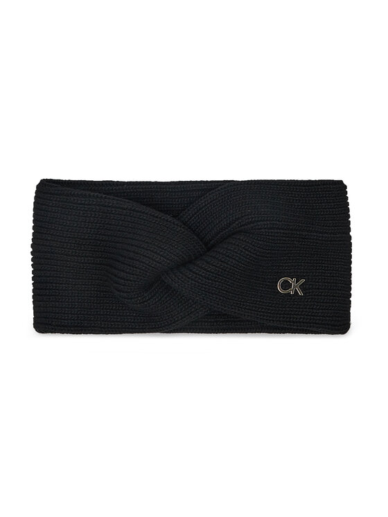 Calvin Klein Лента за глава Re-Lock K60K610389 Черен