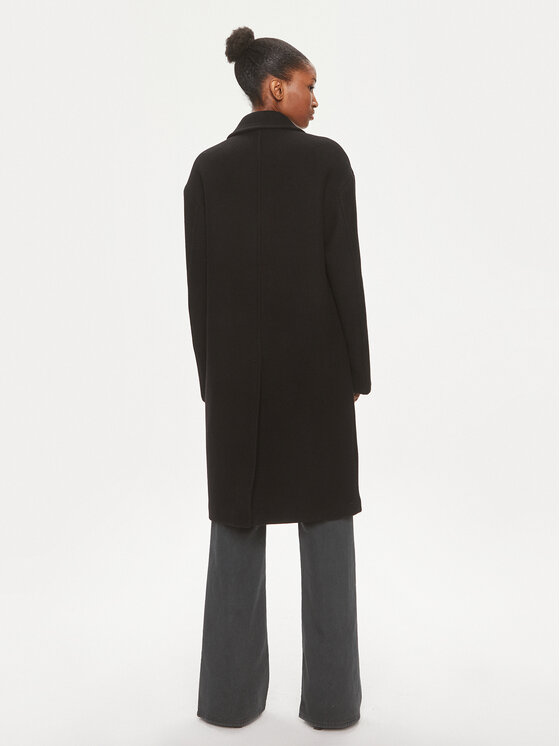 PINKO Pinko Wollmantel Enter 101809 Y7DY Schwarz