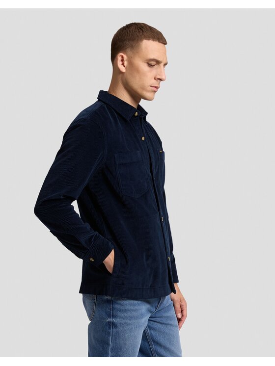 Lee Lee Koszula CAROLINA OVERSHIRT Szary Relaxed Fit