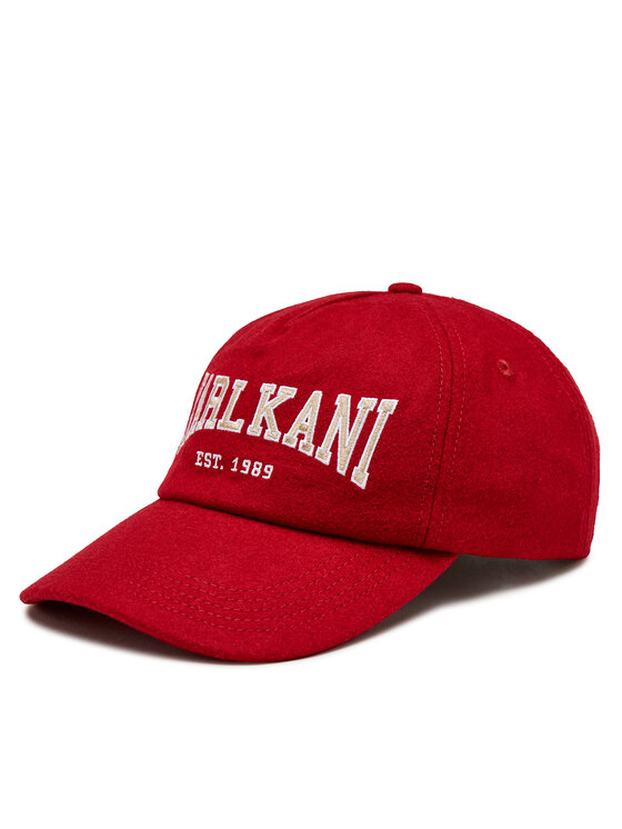 Karl Kani Cepure ar nagu KK College Signature Wool Blend Cap KA-233-001-1 Sarkans